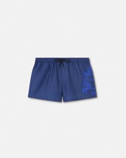 Maillots De Bain | Versace Short De Bain Versace Cartouche