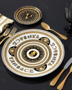 Collection Alphabet | Versace Assiette T Virtus Alphabet 33 Cm