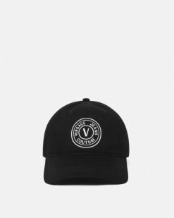 Accessoires | Versace Casquette De Baseball V-Emblem