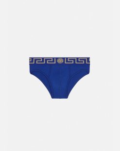 Slips | Versace Slip A Bordure Greca