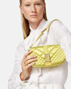 Greca Goddess | Versace Mini Sac En Satin Greca Goddess