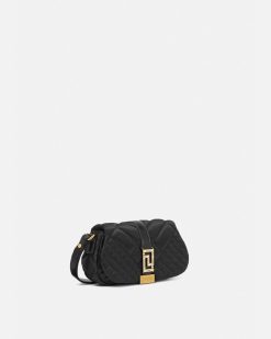 Greca Goddess | Versace Mini Sac En Satin Greca Goddess