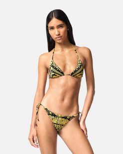 Maillots De Bain | Versace Bas De Bikini Barocco