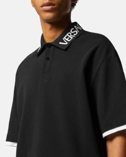 Vetements | Versace Polo Manches Courtes A Logo