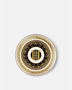 Assiettes | Versace Assiette U Virtus Alphabet 17 Cm