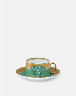 Cafe Et The | Versace Tasse Et Soucoupe Medusa Amplified