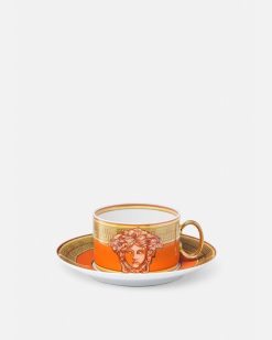 Cafe Et The | Versace Tasse Et Soucoupe Medusa Amplified