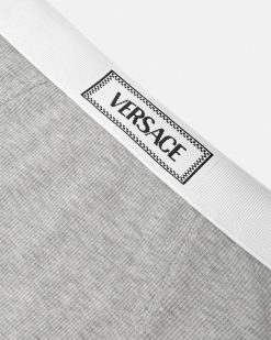 Soutiens-Gorge Et Slips | Versace Culotte Cotelee '90S Vintage Logo