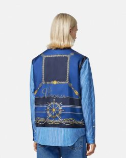 Chemises | Versace Chemise Rayee Versace Nautical