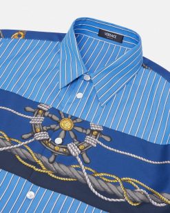 Chemises | Versace Chemise Rayee Versace Nautical