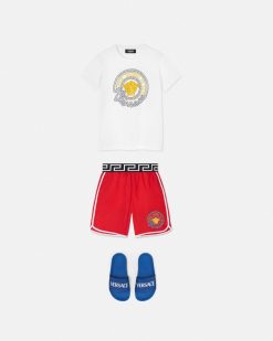 Vetements De Plage | Versace Short De Bain Nautical Medusa Kids