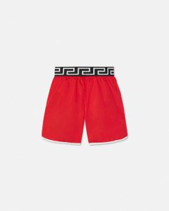 Vetements De Plage | Versace Short De Bain Nautical Medusa Kids