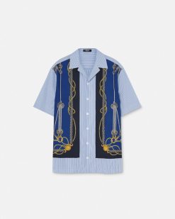 Chemises | Versace Chemise Rayee Versace Nautical