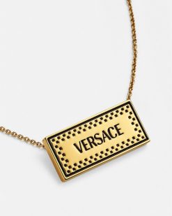 Colliers | Versace Petit Collier '90S Vintage Versace Logo