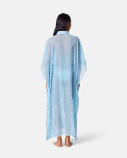 Vetements Et Accessoires De Plage | Versace Robe Longue Barocco