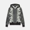 Vetements | Versace Hoodie Zippe A Imprime Animalier