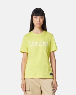 T-Shirts Et Pulls | Versace T-Shirt 1978 Re-Edition Logo