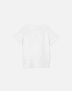 Vetements | Versace T-Shirt Versace Logo Kids Avec Cristaux