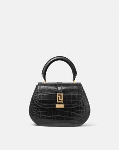 Greca Goddess | Versace Sac Effet Croco Greca Goddess