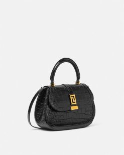 Greca Goddess | Versace Sac Effet Croco Greca Goddess