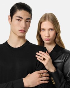 Bagues | Versace Bague Medusa En Email