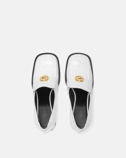 Alia | Versace Alia Escarpins Vernis Style Mocassins 55 Mm