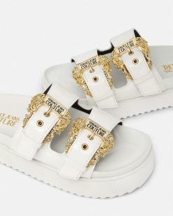 Chaussures | Versace Sandales Avec Boucles Baroque