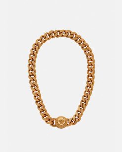 Colliers | Versace Medusa Collier En Chaine