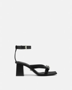 Gianni Ribbon | Versace Gianni Ribbon Sandales En Cuir 70 Mm