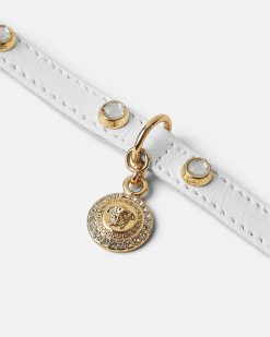 Accessoires Pour Animaux | Versace Collier Pour Animal Icon Avec Cristaux