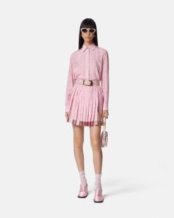 Jupes | Versace Mini-Jupe Plissee Barocco