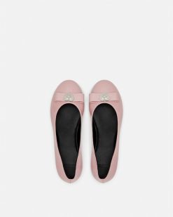 Chaussures | Versace Ballerines A Ruban Et Coeur Medusa Kids