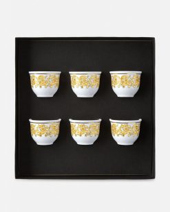 Cafe Et The | Versace 6 Tasses Expresso Medusa Rhapsody