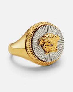 Bagues | Versace Bague Medusa Biggie