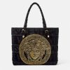 Voyages | Versace Fourre-Tout En Eponge Icon Avec Cristaux