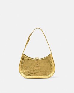 Greca Goddess | Versace Petit Sac Hobo Metallise Greca Goddess