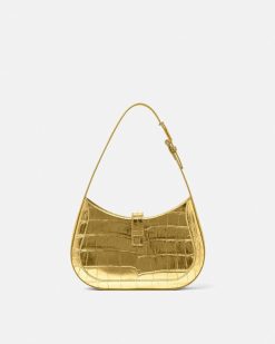 Greca Goddess | Versace Petit Sac Hobo Metallise Greca Goddess