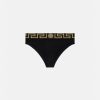 Soutiens-Gorge Et Slips | Versace Slip A Bordure Greca