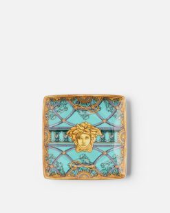 Assiettes | Versace Plat Scala Del Palazzo Verde 12 Cm