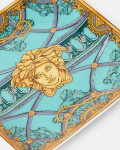 Assiettes | Versace Plat Scala Del Palazzo Verde 12 Cm