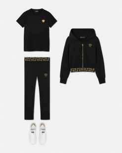 Vetements | Versace T-Shirt Medusa Kids Avec Broderie