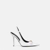 Gianni Ribbon | Versace Gianni Ribbon Slingbacks 110 Mm