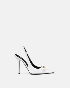 Gianni Ribbon | Versace Gianni Ribbon Slingbacks 110 Mm