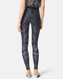 Pantalons Et Shorts | Versace Legging Barocco