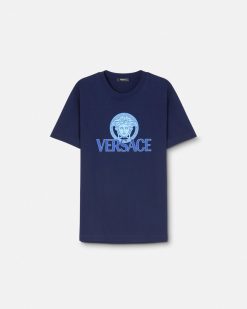 T-Shirts Et Polos | Versace T-Shirt A Logo Medusa