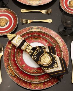 Assiettes | Versace Assiette Medusa Red 21 Cm