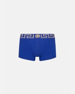 Boxers | Versace Boxer Adherent A Bordure Greca