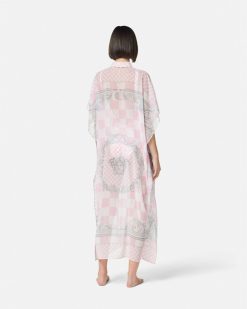 Vetements Et Accessoires De Plage | Versace Robe-Chemise Medusa Contrasto