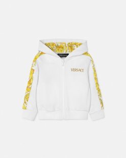 Vetements | Versace Hoodie Zippe Barocco Baby