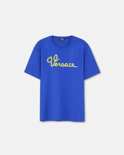 T-Shirts Et Polos | Versace T-Shirt Versace Nautical Logo